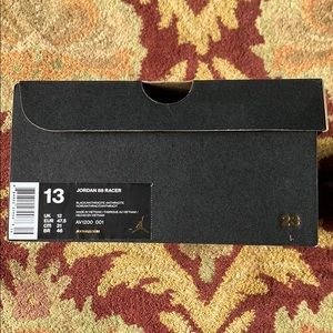 Jordan 88 Racer (Men’s size 13 - Black)